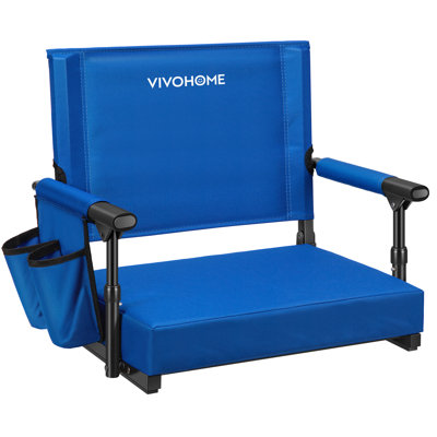 Folding  Stadium Seats With Back Support And Cushion