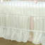 Volant de lit de bébé Blask Petal Damask-20441571