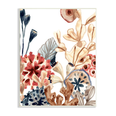 «Aquatic Plant Life Assortment» par June Erica Vess - peinture sur toile