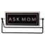 Signe en métal «ASK MOM»
