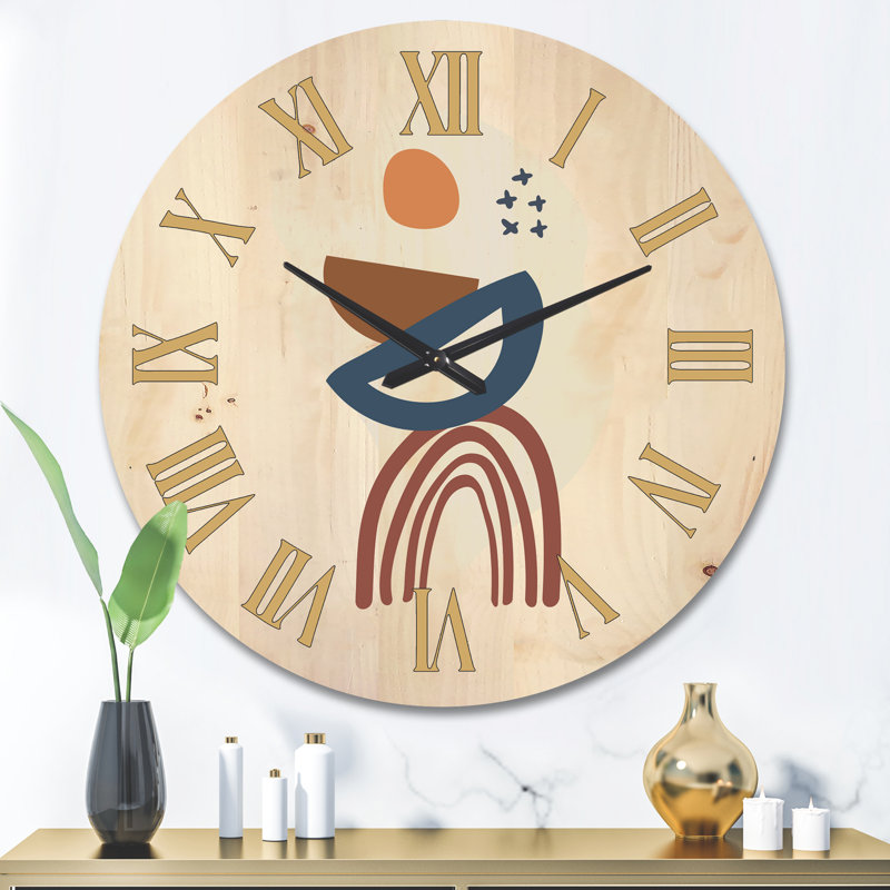 Horloge murale élémentaire, Très grand