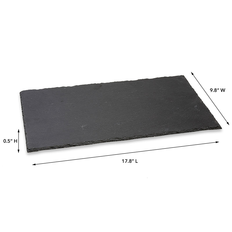Hobert Slate Tray, 0.5'' H x 17.8'' W x 9.8'' D