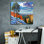  «Take The Long View» par John Jaster, art mural sur toile, 26 po x 26 po