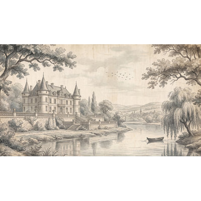 Murale rétro Chateau