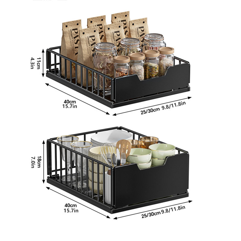 Cabinet Door Organizer, 10.9cm H x 24.9cm W x 39.9cm D