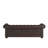 Dunn 91.34'' Faux Leather Sofa
