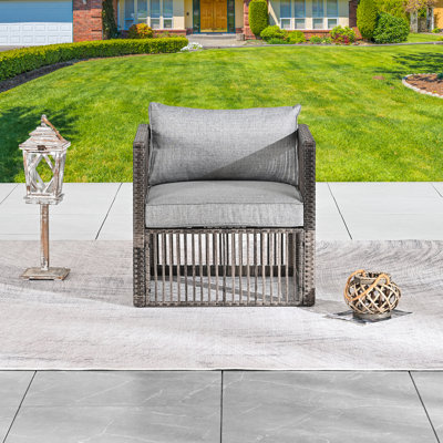 Chaise longue de patio avec coussins Avebury