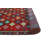 One-of-a-Kind 2'7" x 8'10" 1980s Runner Wool Area Rug in Blue and Orange