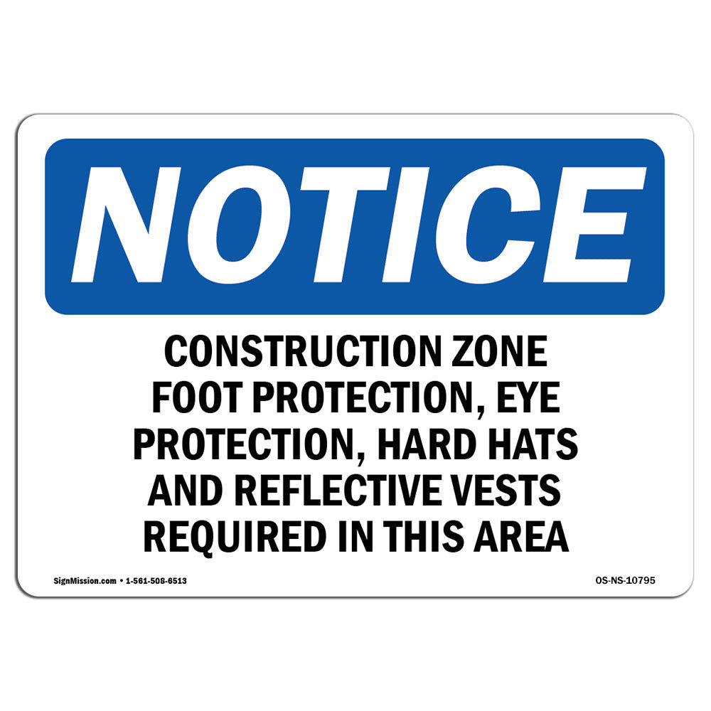 Construction Zone Sign Color