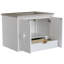 Ensemble de meuble-lavabo mural simple 31 po Crumley-681647629-681647628