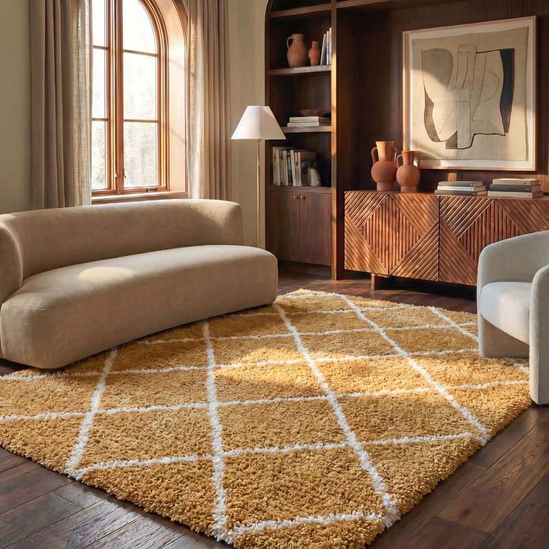 Arauz Performance Geometric Rug, Rectangle 8' x 10'