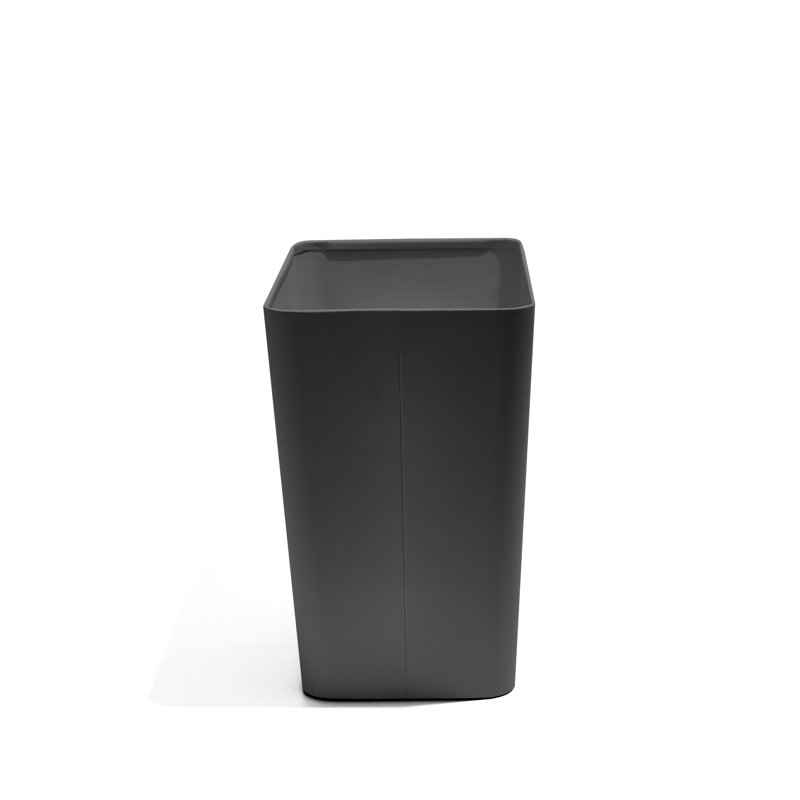 Poubelle 3,3 gallons, Gris anthracite
