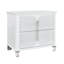 Table de chevet gris BRENDA