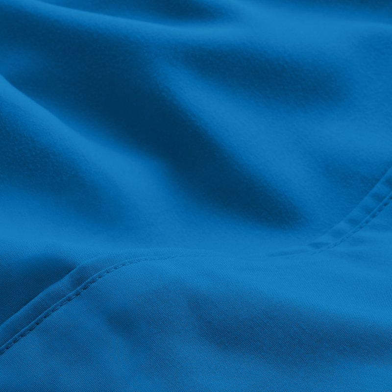 Microfiber Sheet Set with Bonus Pillowcase Set, Medium Blue, Full