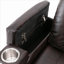Cinéma maison et salon Fauteuil inclinable électrique xpiyaer brun chaud avec caractéristiques utilitaires intégrées-1216607636