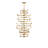 Andre 52 - Light Dimmable Tiered Chandelier