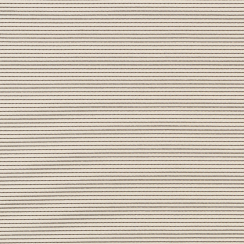 Tissu performance à rayures cousues, Taupe