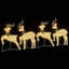 vidaXL LED Reindeers Fabric-1680165440