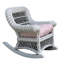 Chaise berçante pour enfant avec coussin-10336200-10336201