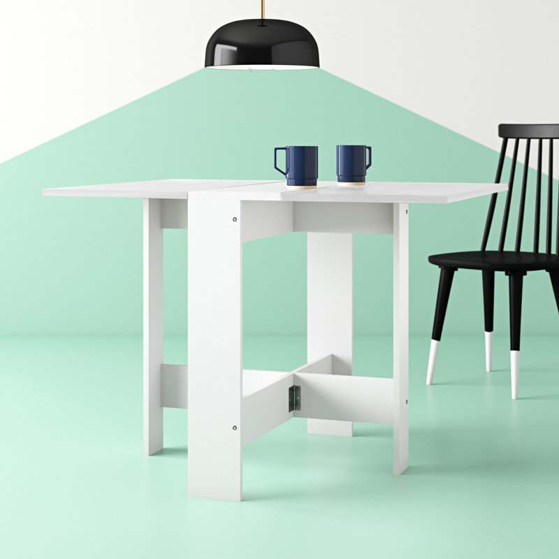 Table de salle à manger Vasasha, Blanc