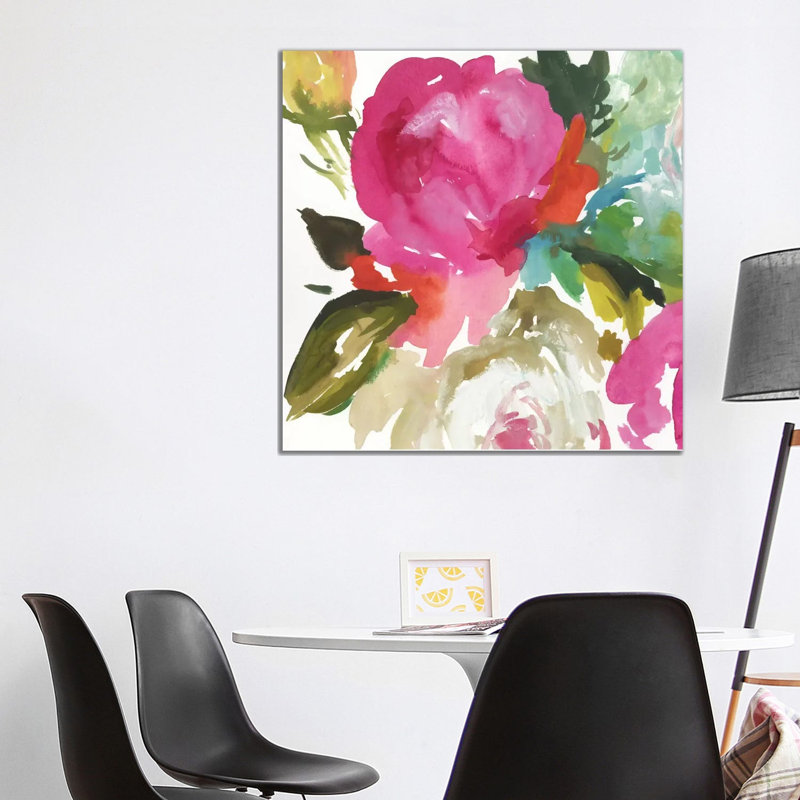 Belle II by Asia Jensen - Wrapped Canvas Painting, 93.98 cm H x 93.98 cm W x 1.91 cm D
