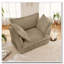 Fauteuil en velours côtelé-106850540