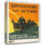 «Adventure and Action Enroom in the Field Artillery, U.S. Army» par Harry S. Mueller - Art mural sur toile tendue avec châssis-257206270