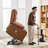 Power Lift Recliner Chair, Oversized Electric Recliners for Elderly with Heat and Massage, Home Theater Seat with 2 Cup Holders Side, Electric Glider Reclining Single Sofa Chair for Living Room-1089353797