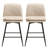 Syheem Faux Leather Swivel Counter Height Bar Stools-1154798883-1154798941