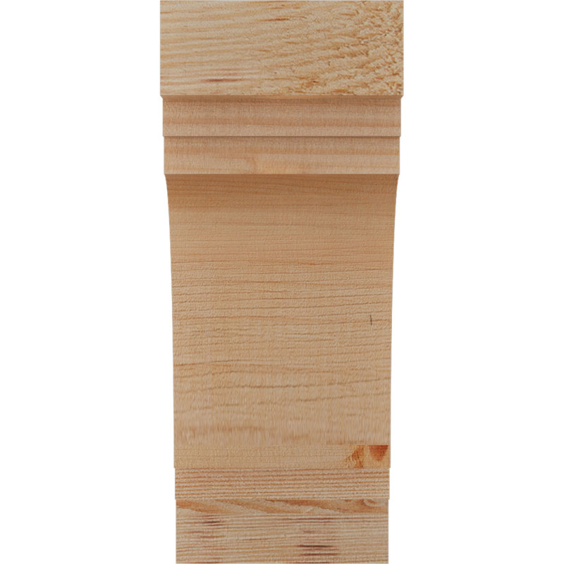 Corbeau Pescadero, H 10 po x l 4 po x P 6 po, Sapin de Douglas, Sciage brut