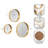 Travis Modern Round Wall Mirror Set-2014903326