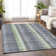 Premium Machine Washable Prisco Pewter Rug