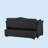 Velvet Sleeper Sofa Bed-1491384682