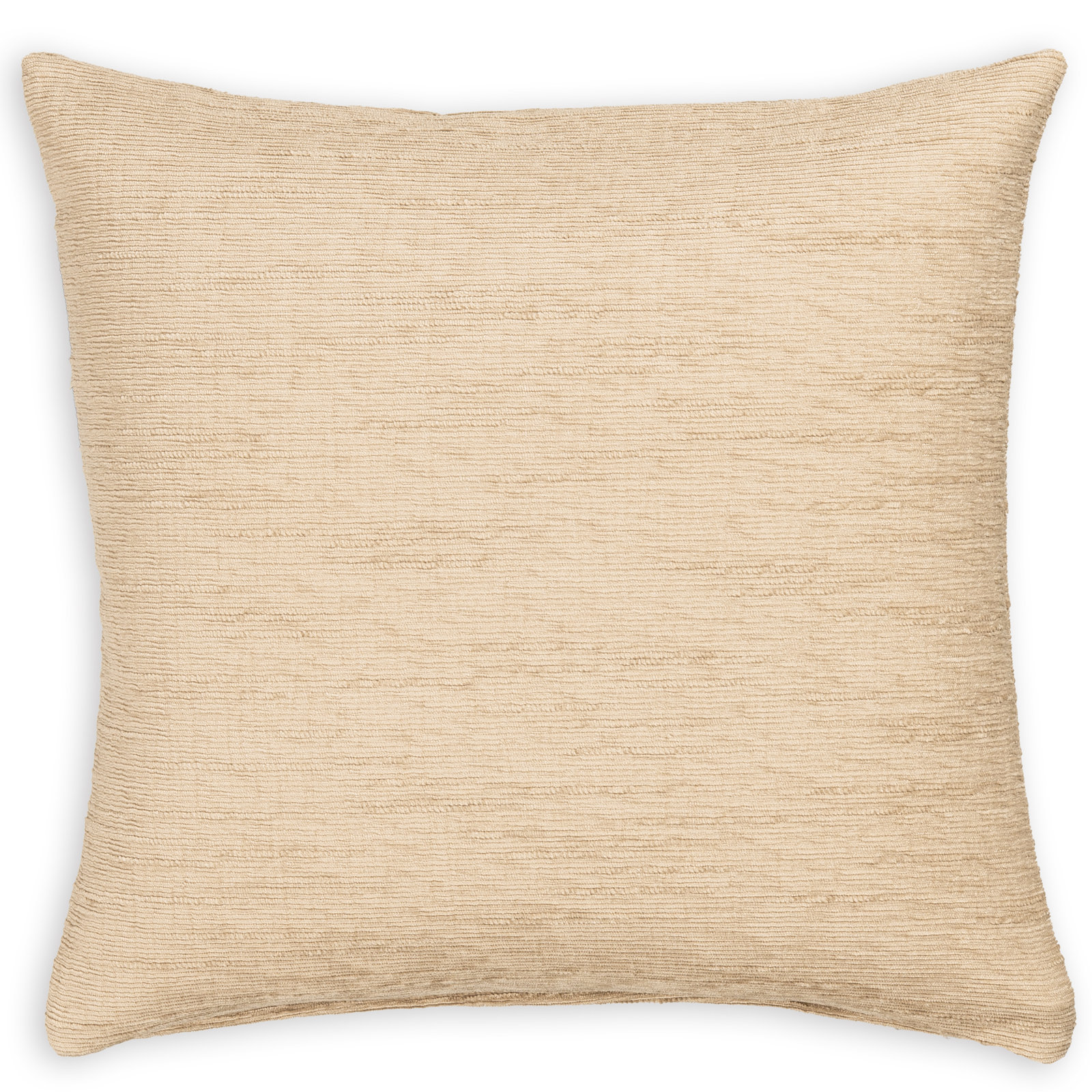 Floating Cubes Accent Pillow, Feather, Beige