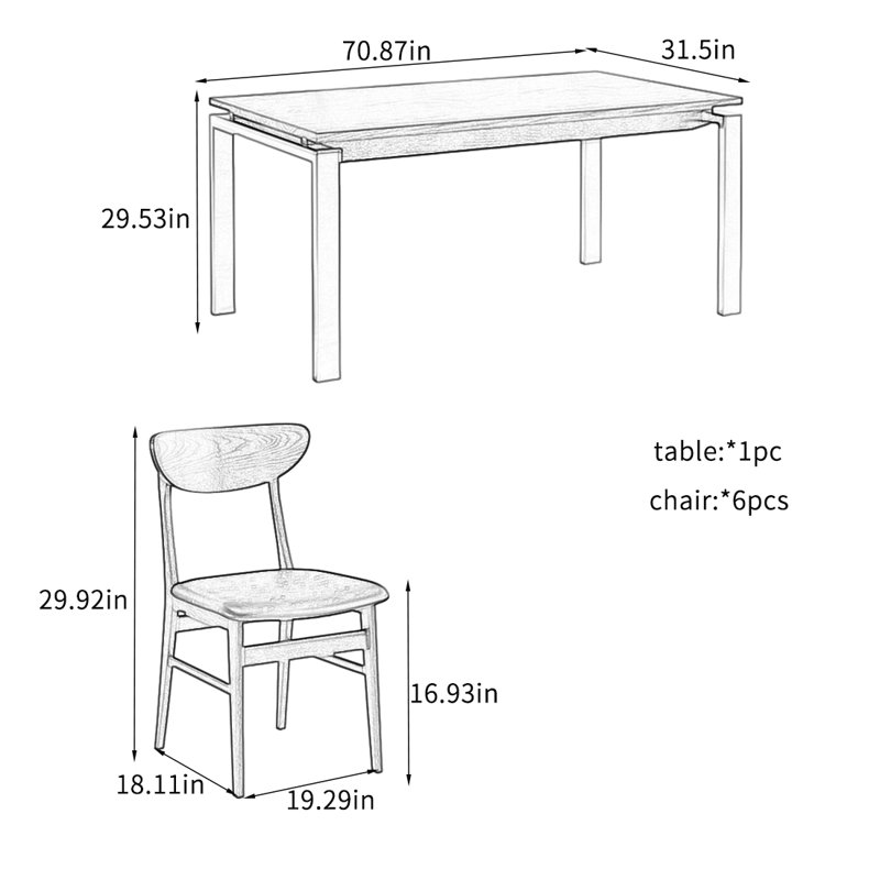 Collett, 29.53"H x 70.87"L x 31.50"W