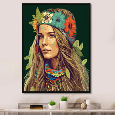 " Contemporary Bohemian Woman VII "
