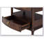 Table de chevet 1pc de style traditionnel