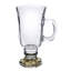 Butterfly Glass Irish Coffee Mug