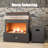 Modern Outdoor Gas Fireplace