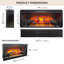 Foyer électrique 42 "à infrarouge