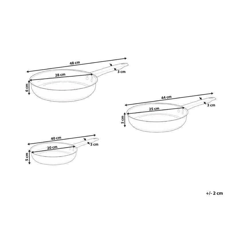PRIMECOOK 7 - Piece Stainless Steel Cookware Set