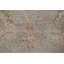 Tapis gris en laine noué à la main de conception unique 1 pi 11 po x 4 pi 1 po New Age