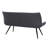 6 Piece Pewter Rectangular Dining Set-175532326