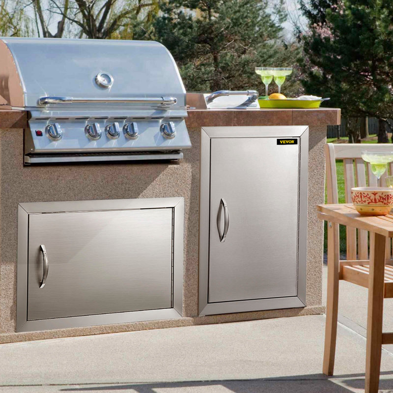 Cuisine pour barbecue en acier inoxydable