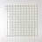 Metro 1 in. x 1 in. Glass Straight Edge Square Mosaic Wall Pool & Floor Tile