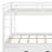 Queen Size Bunk Bed With Ladder And Trundle-1892930240
