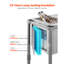 VEVOR 75.2L Serving Station / Cart Cooler with wheels in Silver