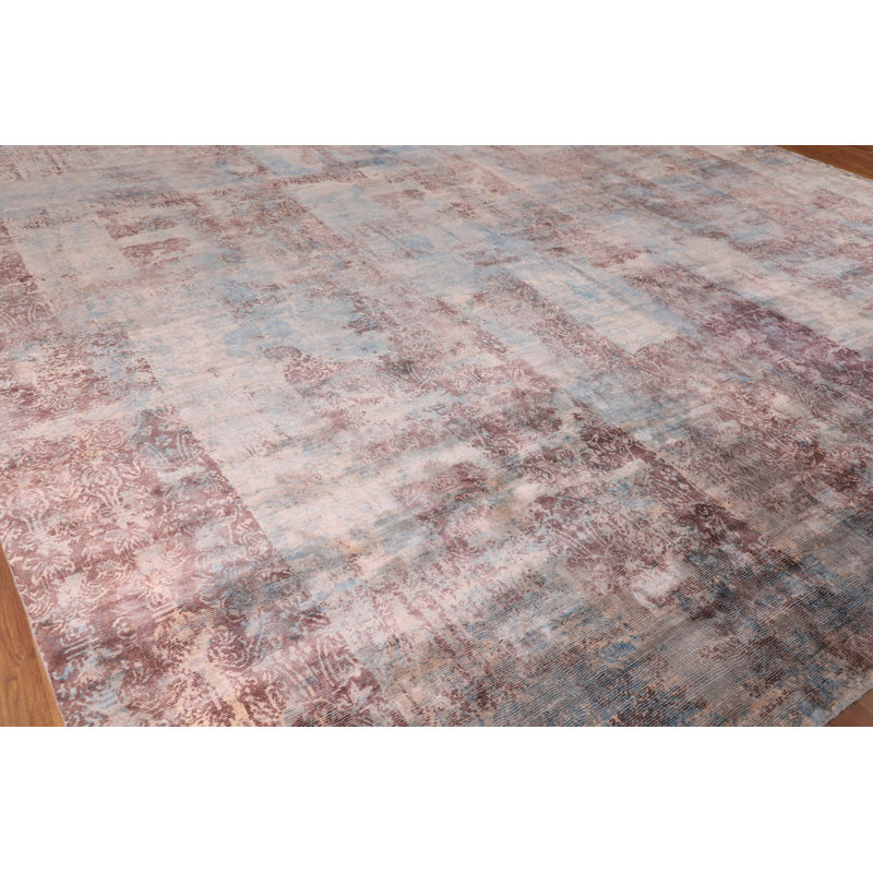 All-Over Abstract Oriental Large Rug 13x18