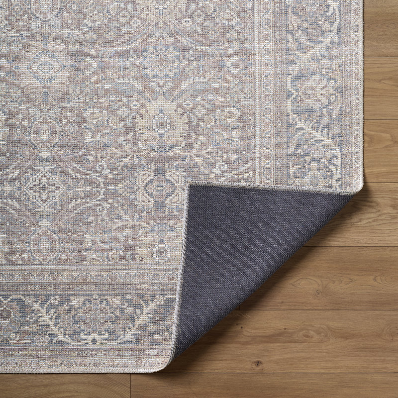Patricia Rodi x Livabliss Ignis Rug, Brown,Blue,White,Pale Blue,Dark Green, Rectangle 160 x 213 cm