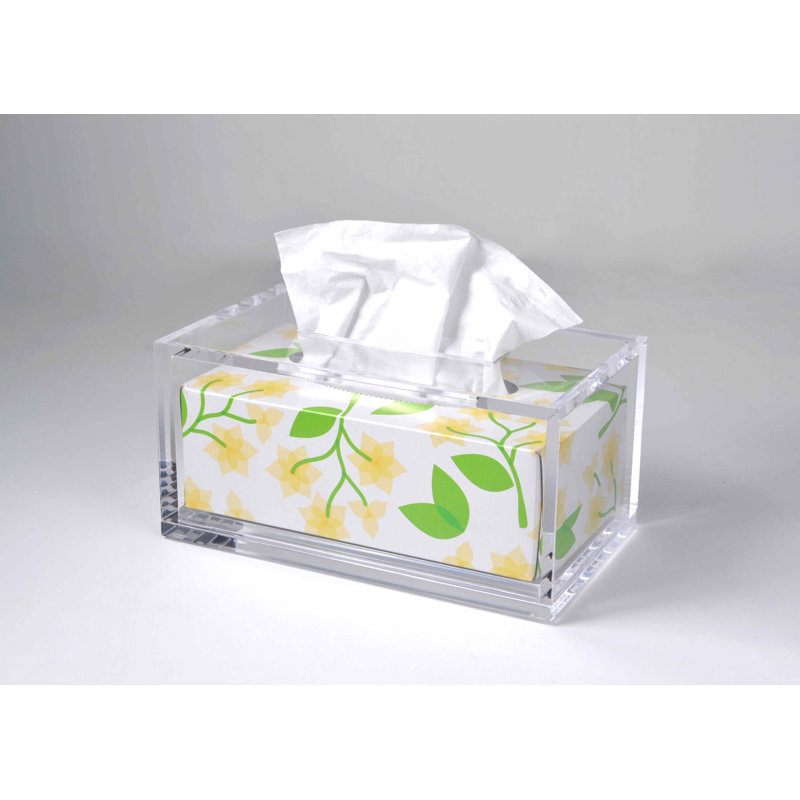 Lucite Tissue Box Cover